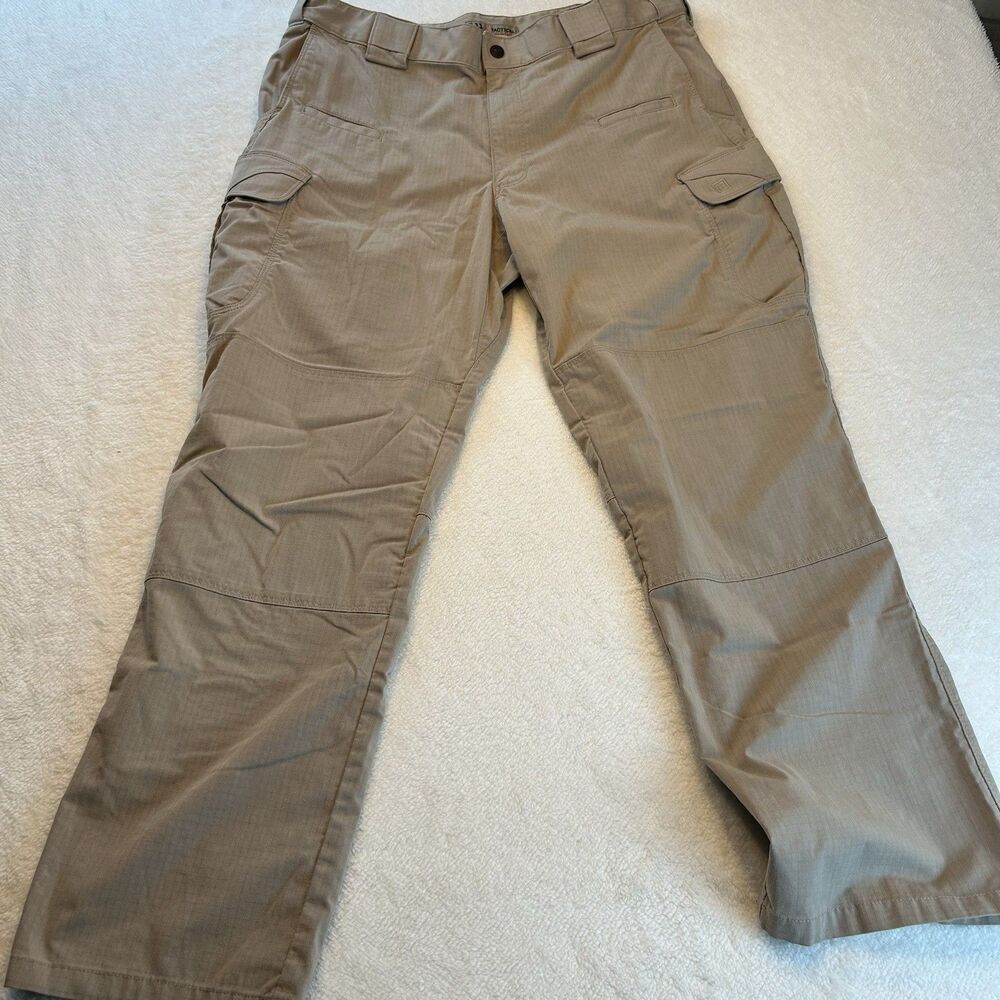 5.11 Stryke® Men's Regular Fit Cargo Pant Ripstop Stone Sz 38x32 74369